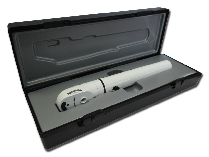 E-SCOPE F.O. OFTALMOSCOP - LED 3.7V - alb in carcasa rigida