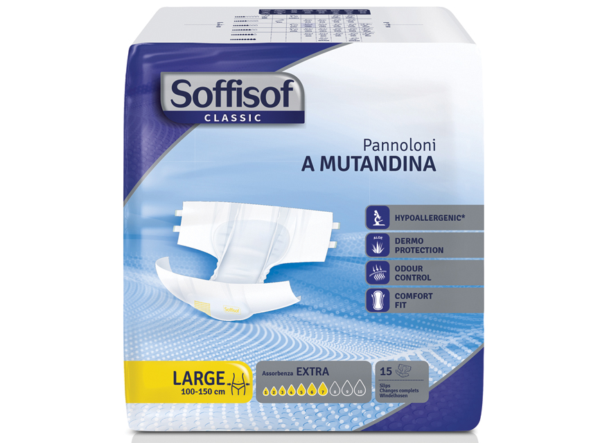 SOFFISOF CLASSIC INCONTINENCE PAD - incontinenta moderata - mare