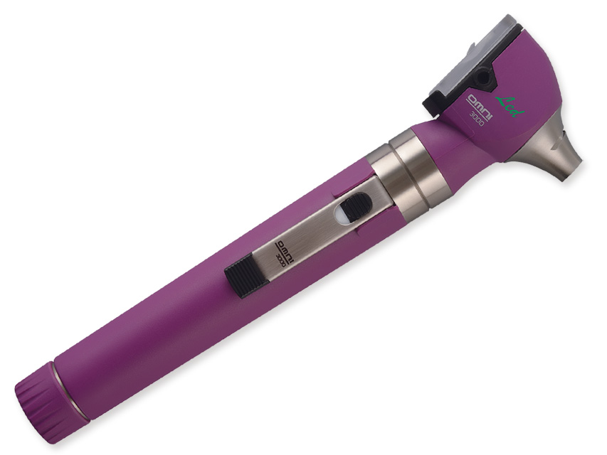 OTOSCOP LED SIGMA-C - violet - husă