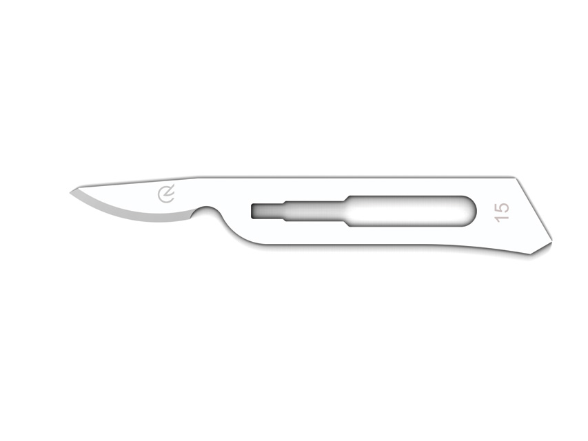 LAME OTEL CARBON GIMA N. 15c - sterile