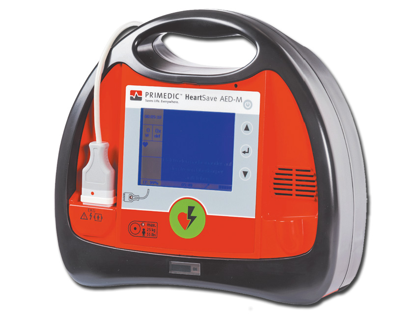 PRIMEDIC HEART SAVE AED-M - Def. cu ECG și Monitor - Alte limbi
