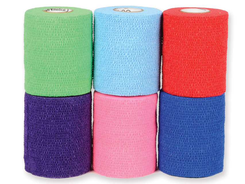 BANDAGE CO-PLUS 6,3 m x 7,5 cm - culori mixte