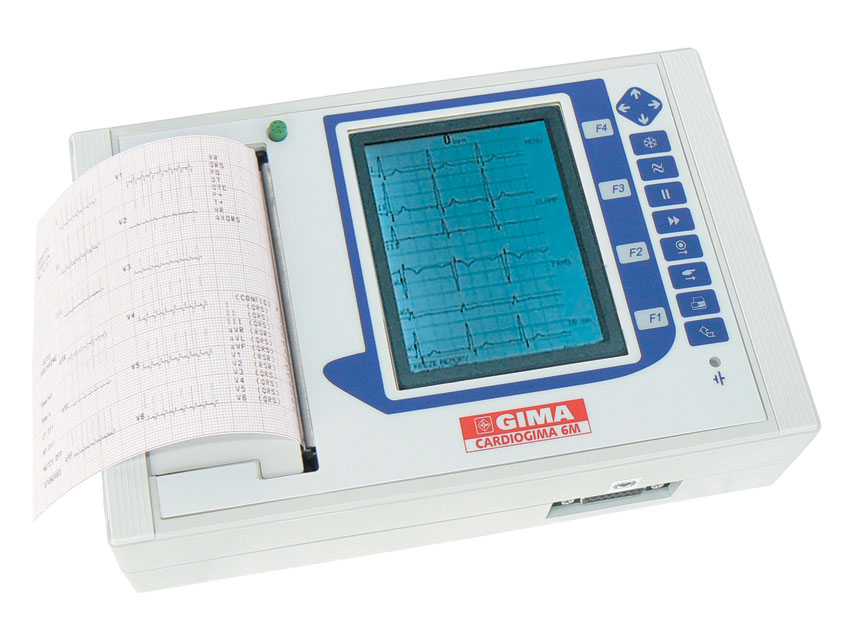 CARDIOGM 6M - ECG 3-6 canale cu monitor + Interpretare