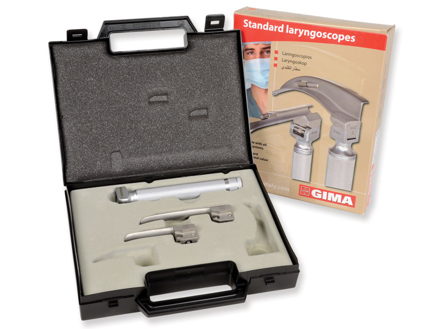 SET LARINGOSCOP 2 MILLER BL.0-1 - pediatric