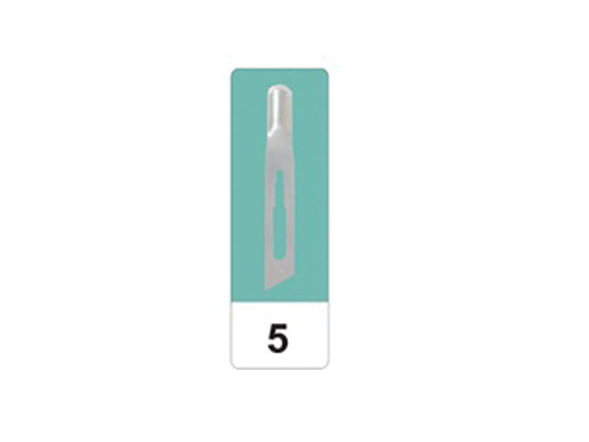 LAME GIMA OTEL CARBON GIMA N 5 - sterile