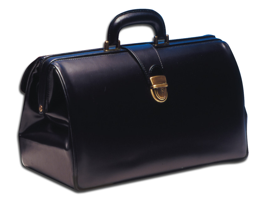 GEANT MEDICAL "SUPER TEXAS LEATHER" - negru
