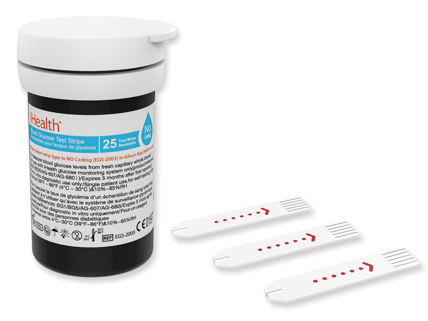 BANILE DE GLUCOZA iHEALTH pentru 23510