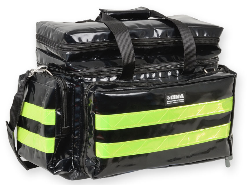 SMART BAG acoperit cu PVC - mediu - negru
