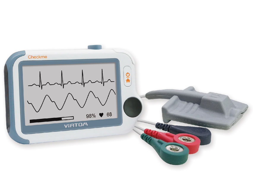 MONITOR DE SEMNE VITALE CHECKME PRO CU HOLTER ECG cu Bluetooth